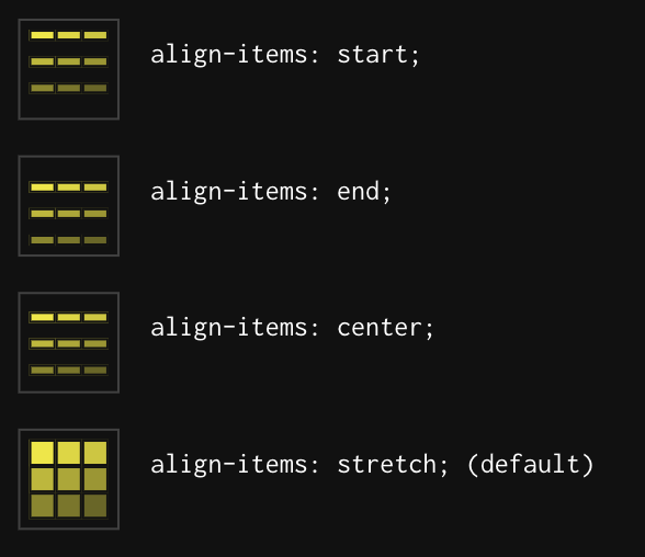 align-items